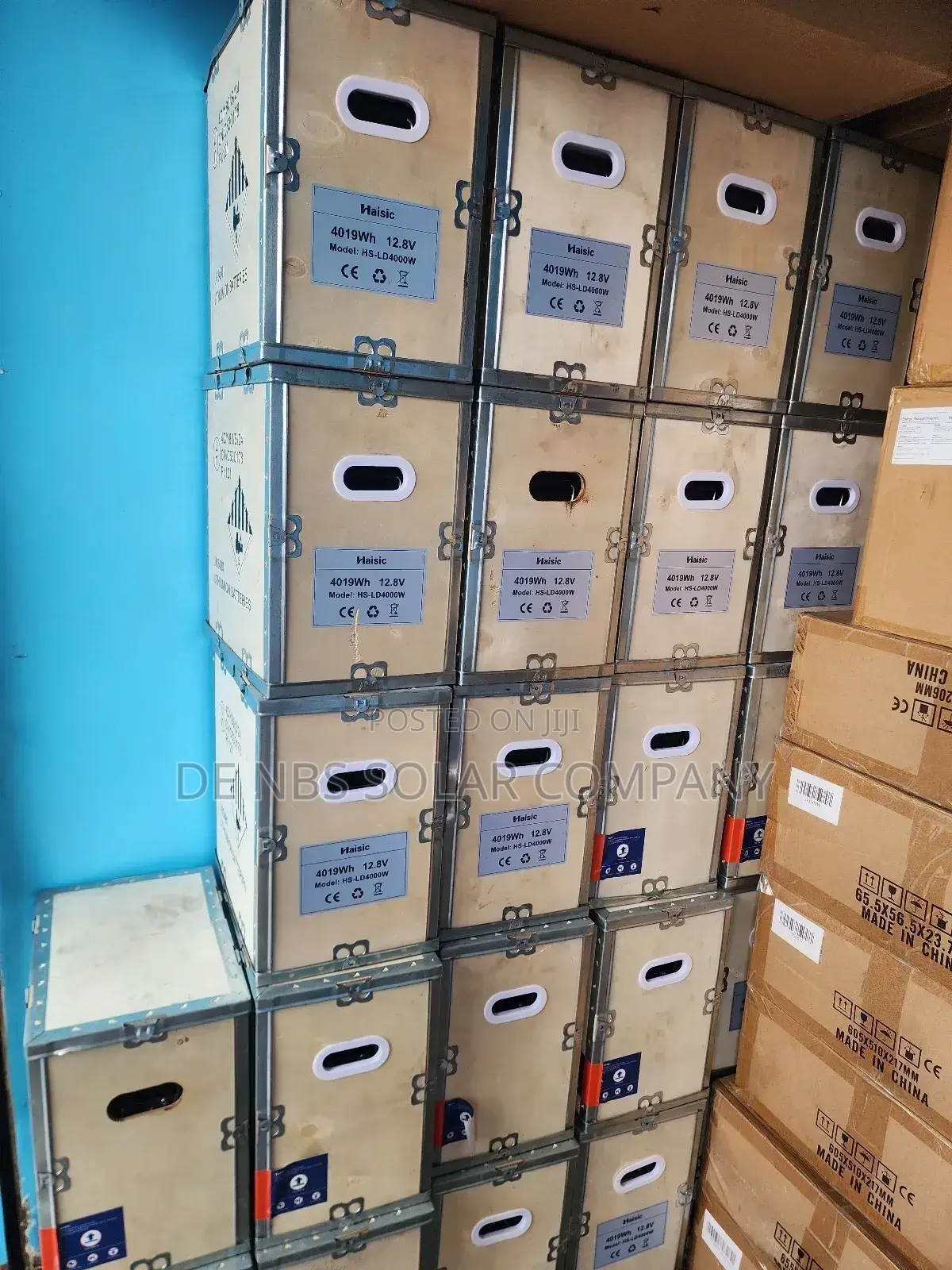 Haisic 4kwh 12.8v Lithium Ion Phosphate Battery