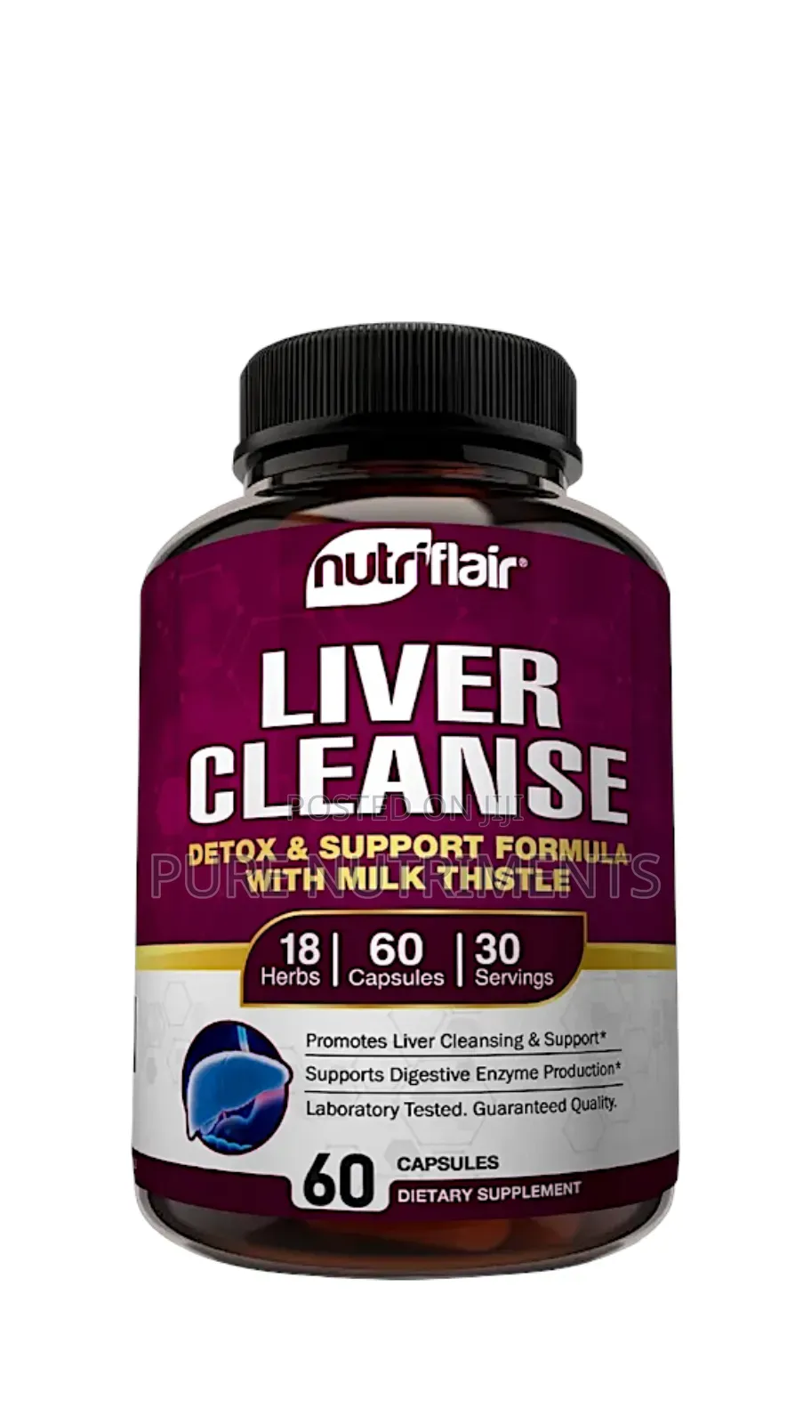 Liver Cleanse by Nutriflair - 60 Capsules
