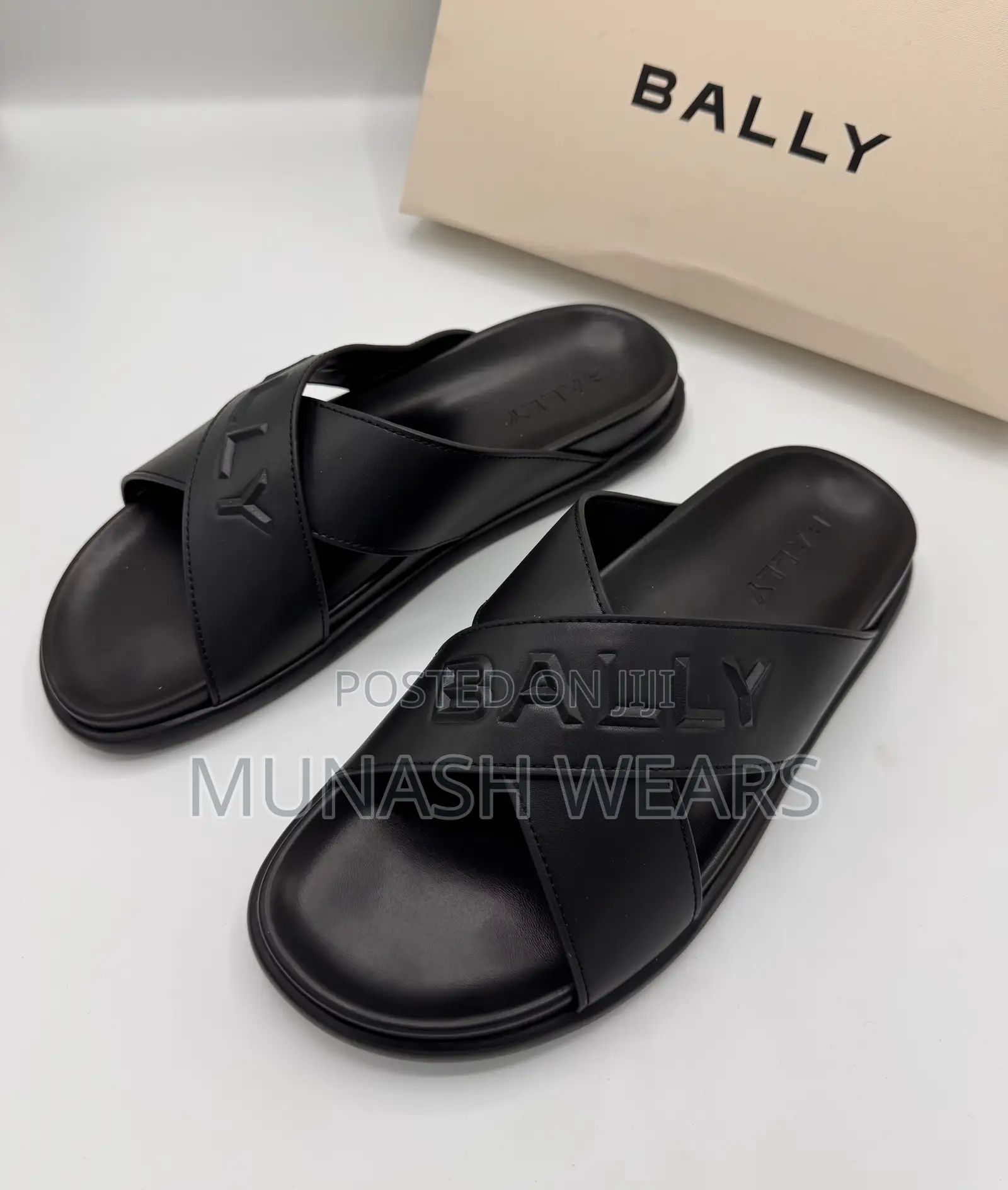 Bally Leather Slipers