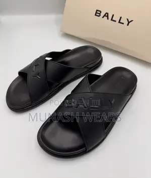 Bally Leather Slipers