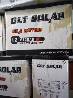 GLT 120ah Solar Gel Battery
