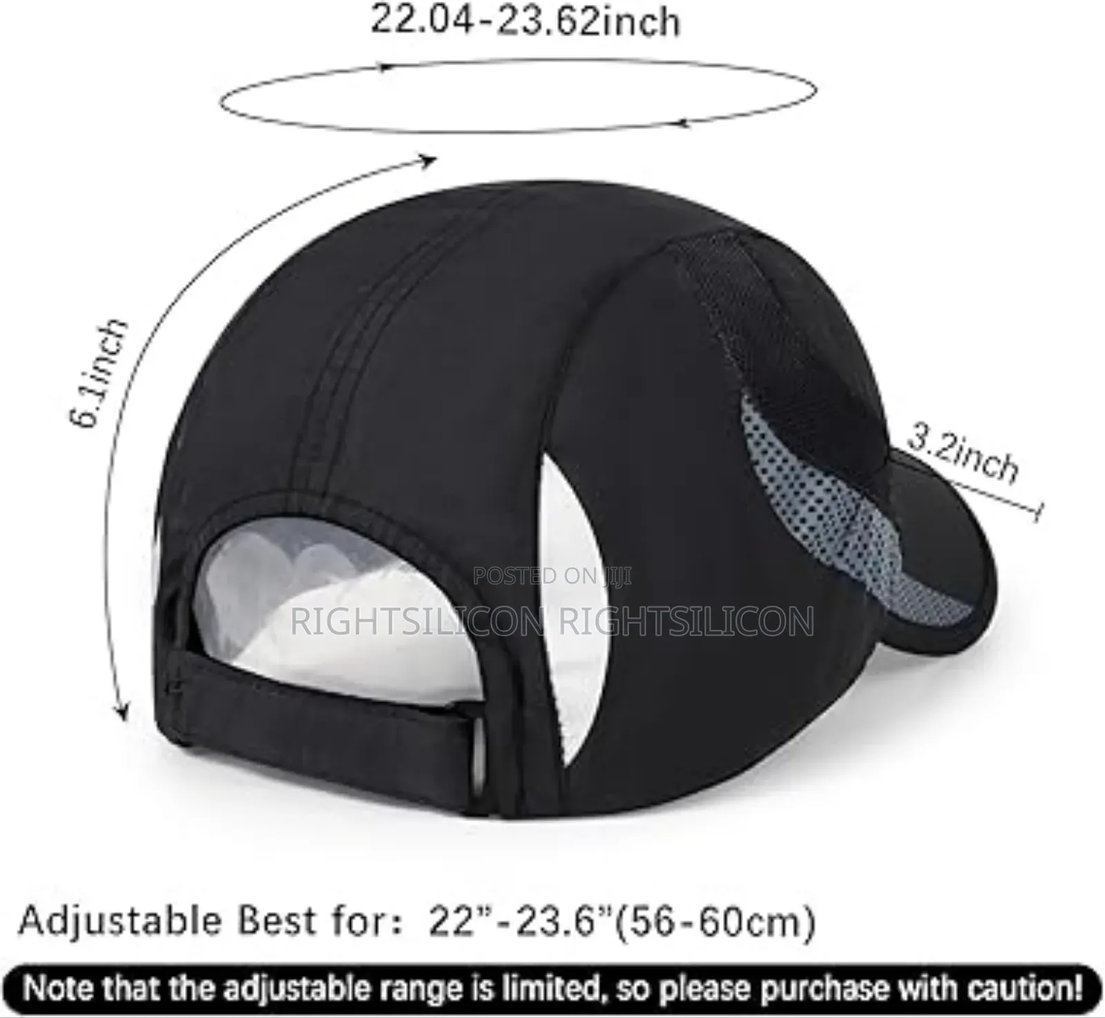 Usa Running Hat Mesh Baseball Cap Unstructured