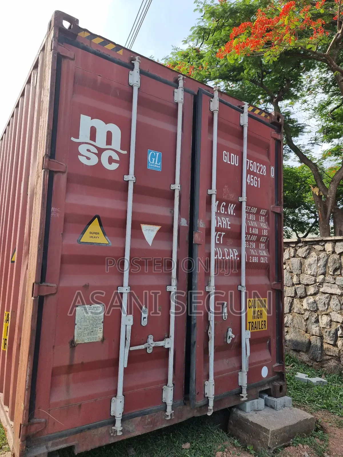 Clean Title 20ft Container With Genuine Documents