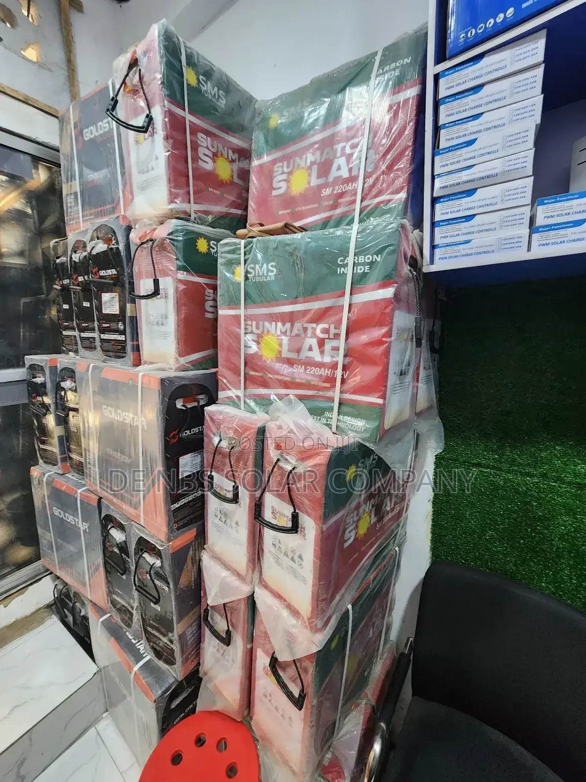 SMS 220ah 12v India Tubular Solar Battery