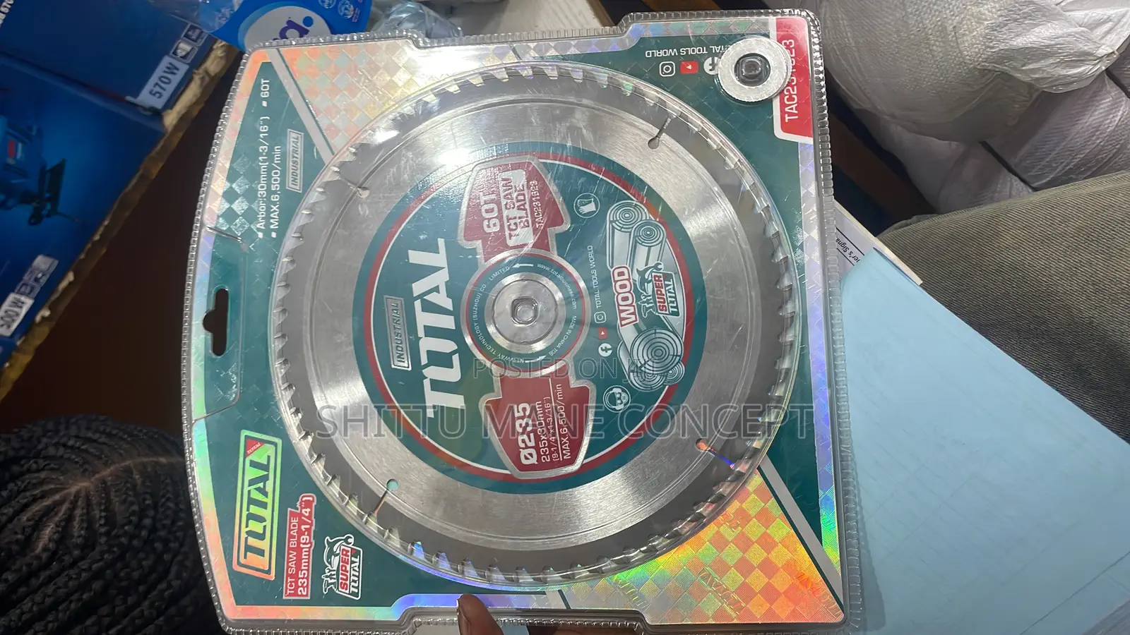 Total Circular Saw Blade 9”