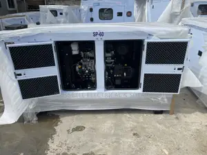 Original England Perkins Soundproof Diesel Generator 60kva