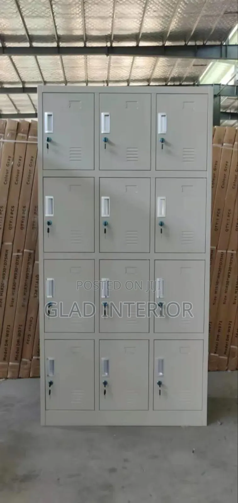 12 Doors Workers Cabinet