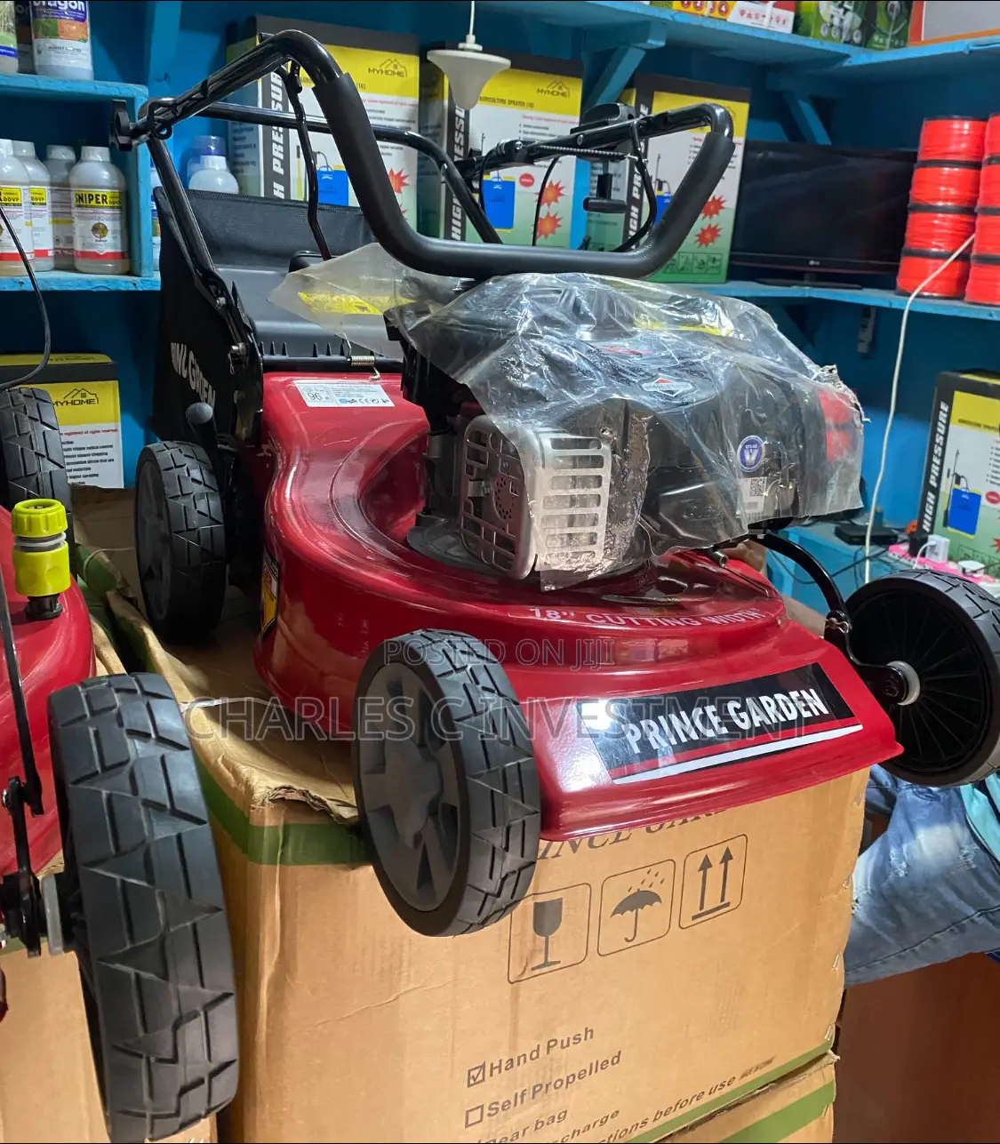 18" Gasoline Lawn Mower 4hp