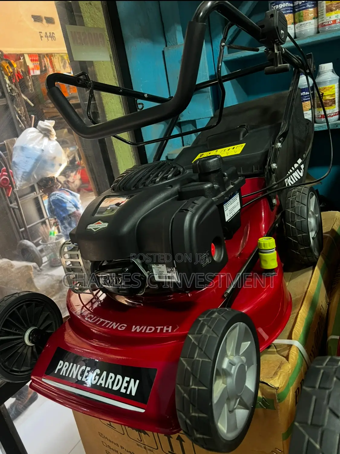 18" Gasoline Lawn Mower 4hp