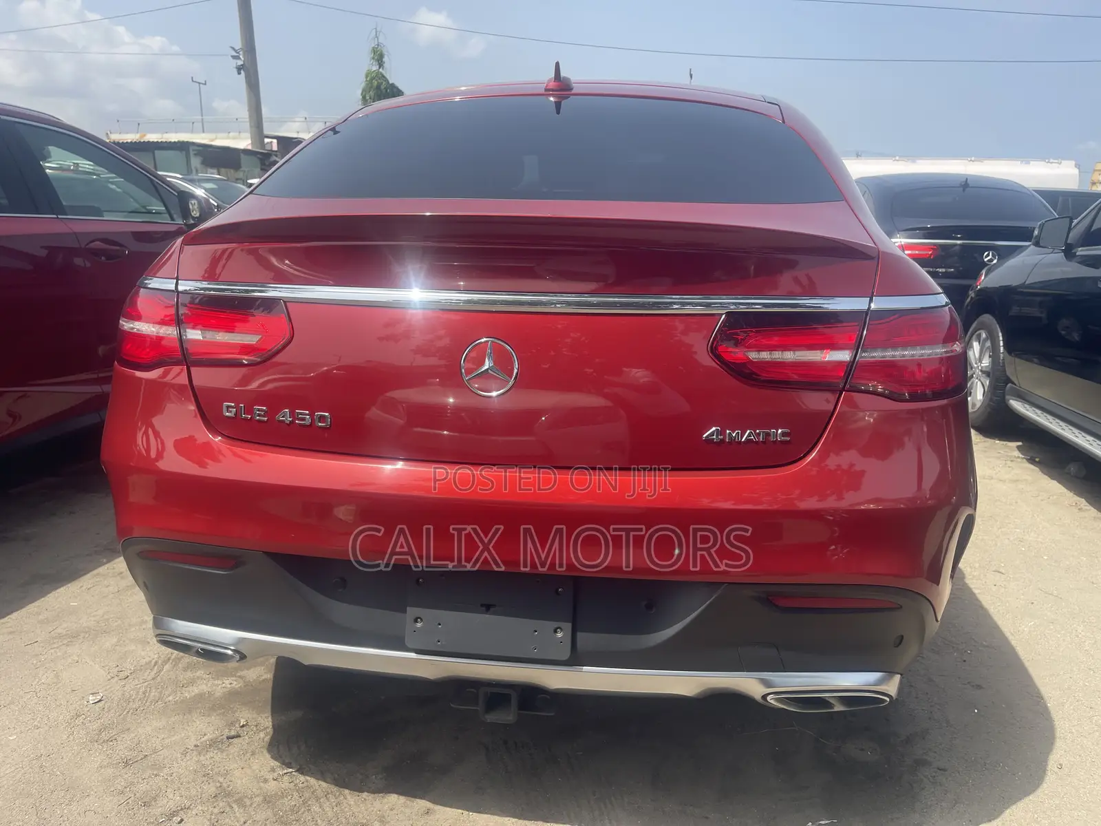 Mercedes-Benz GLE-Class 2017 Red