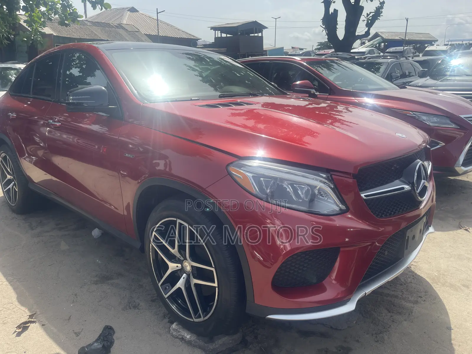 Mercedes-Benz GLE-Class 2017 Red