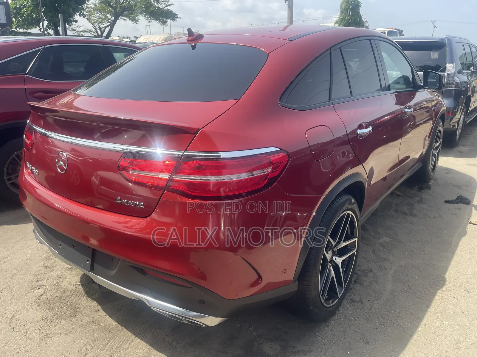 Mercedes-Benz GLE-Class 2017 Red