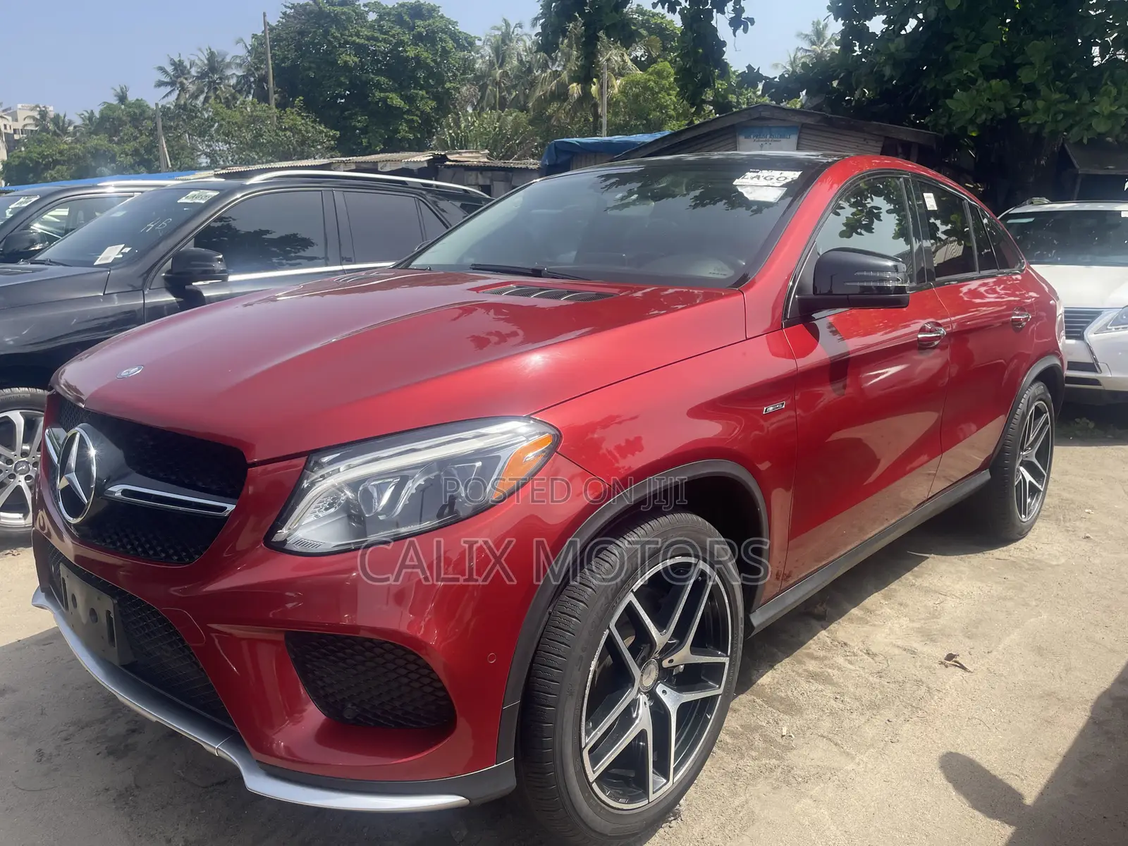 Mercedes-Benz GLE-Class 2017 Red