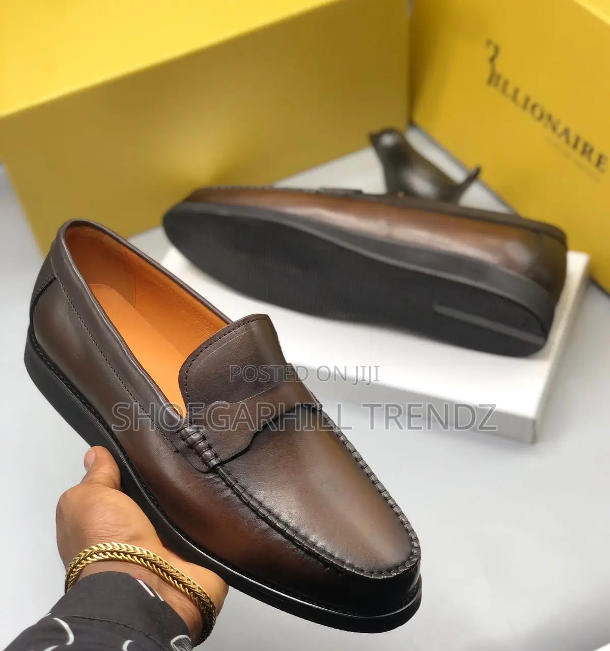 Durable Penny Leather Loafers
