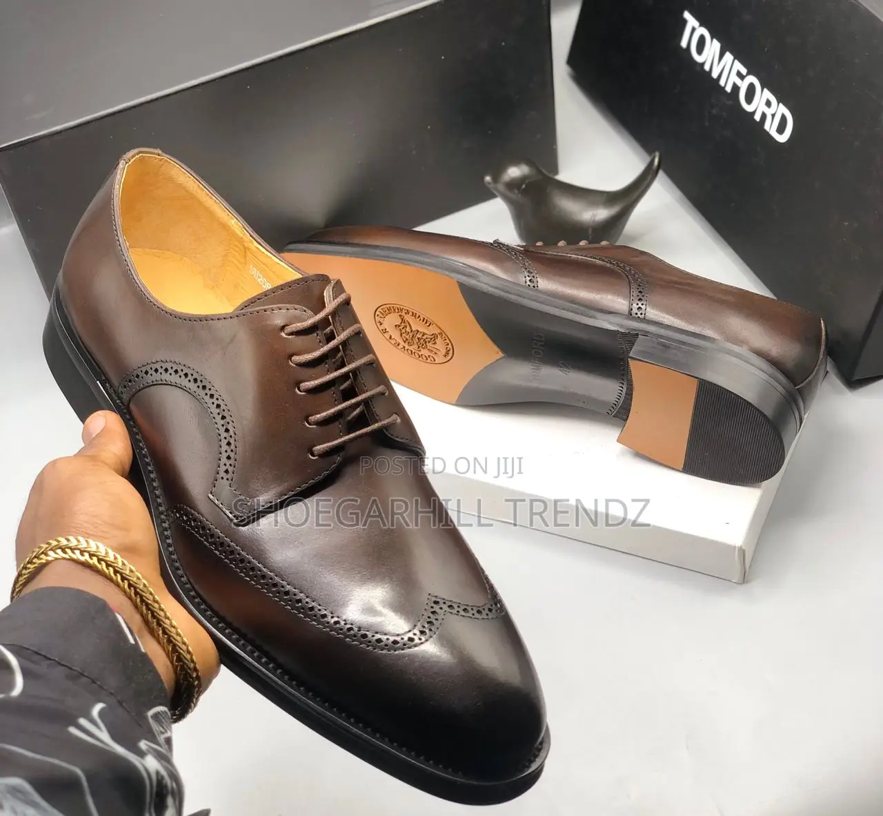 Classy Brogues Derby Shoes