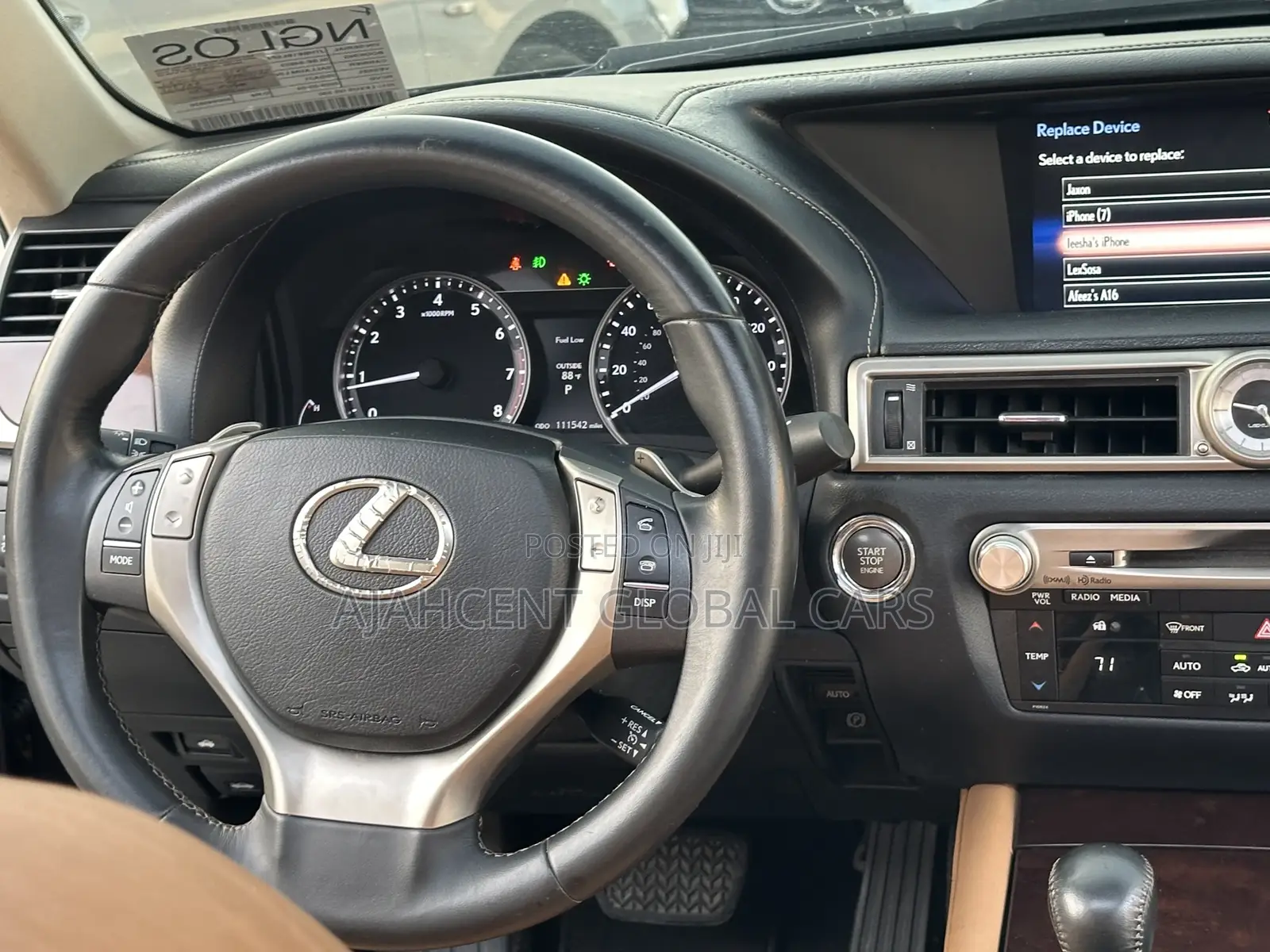 Lexus GS 350 2015 Black