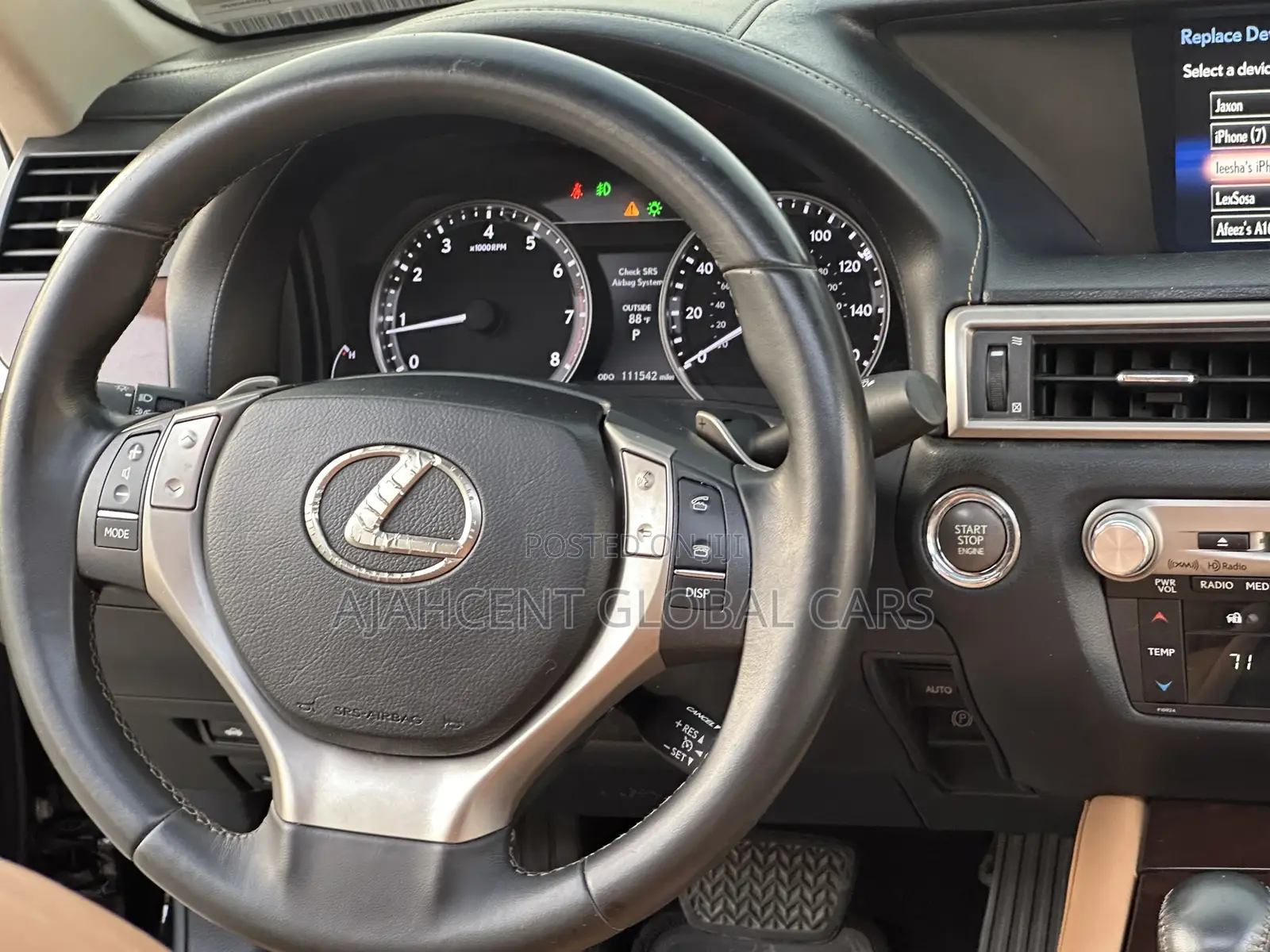 Lexus GS 350 2015 Black