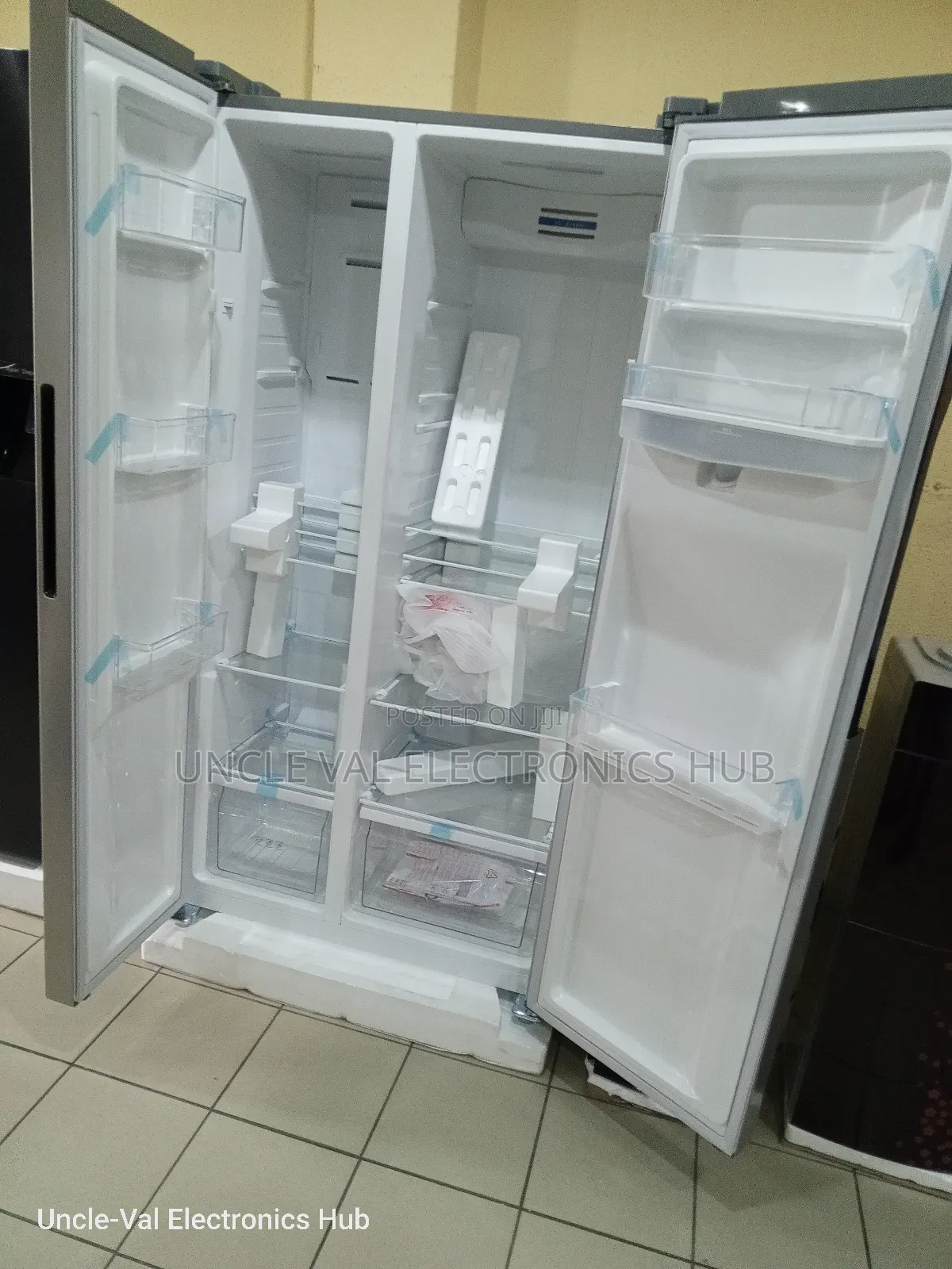 Polystar Inverter Side by Side Fridge With Dispenser