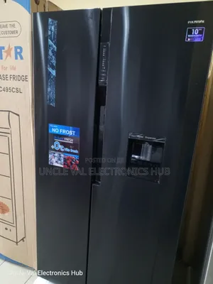Polystar Inverter Side by Side Fridge With Dispenser