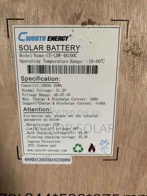 5kwh 48v Cworth Lithium Battery