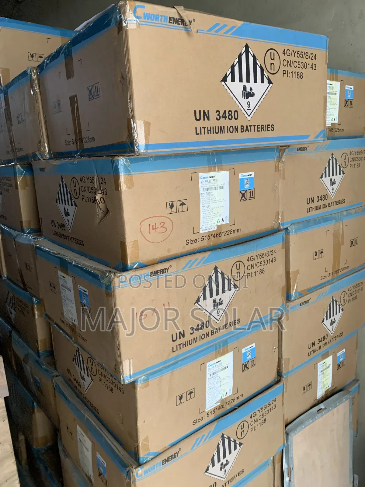 5kwh 48v Cworth Lithium Battery