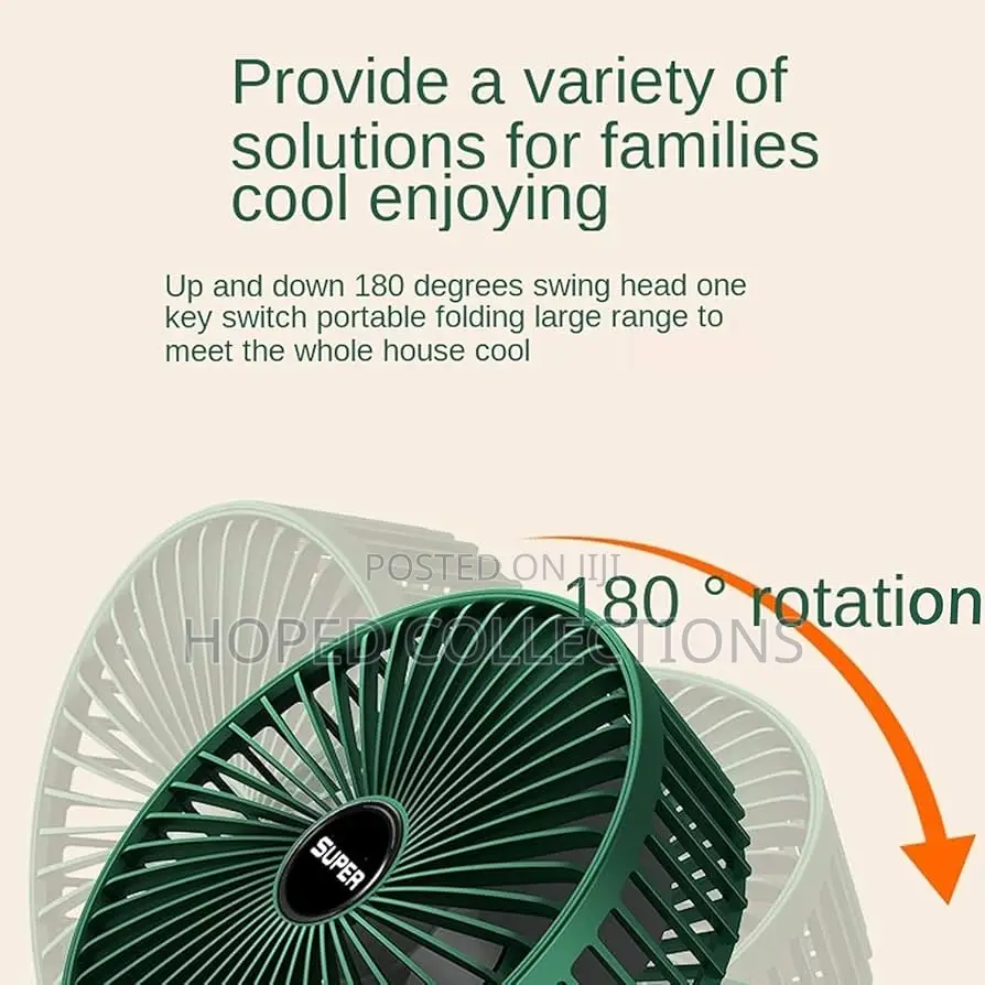 Mini Rechargeable Folding Fan