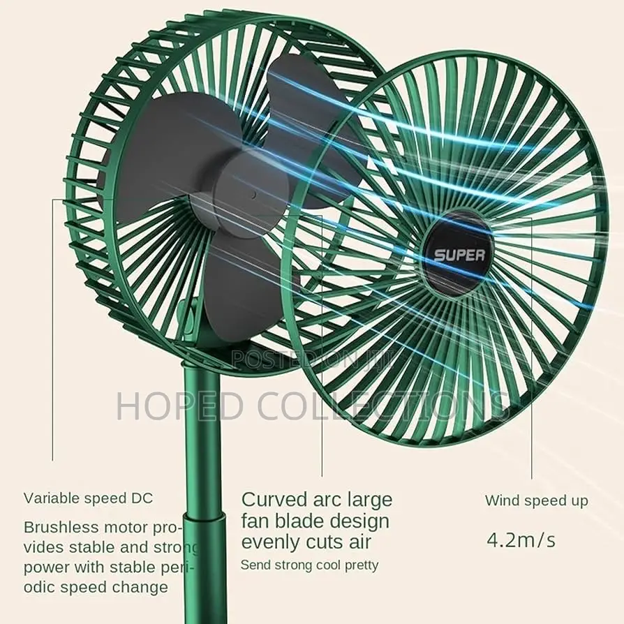 Mini Rechargeable Folding Fan