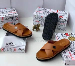 Brawn Leather Slippers