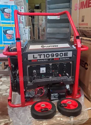 High Quality Lutian Remote Control Petrol Gen 9.5kva 1year
