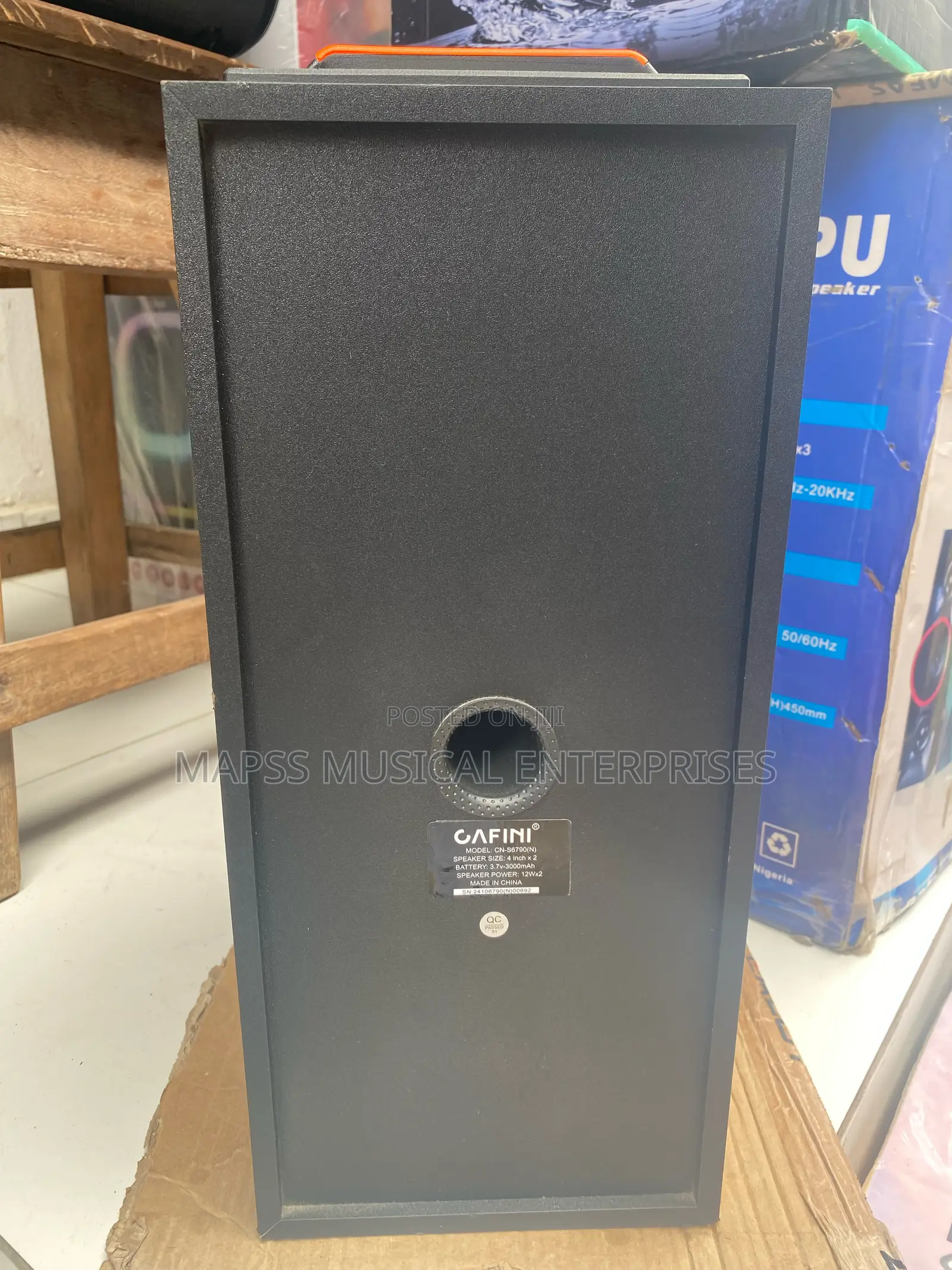 Portable Cafini Bluetooth Speaker
