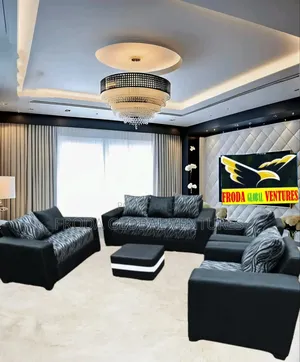 Quality Couch; 7 Seaters Sofa Chairs With Pillows. F7blfl1