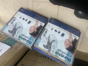 Brand New Duravolt. 16inch Solar Wall Fan With Adaptor