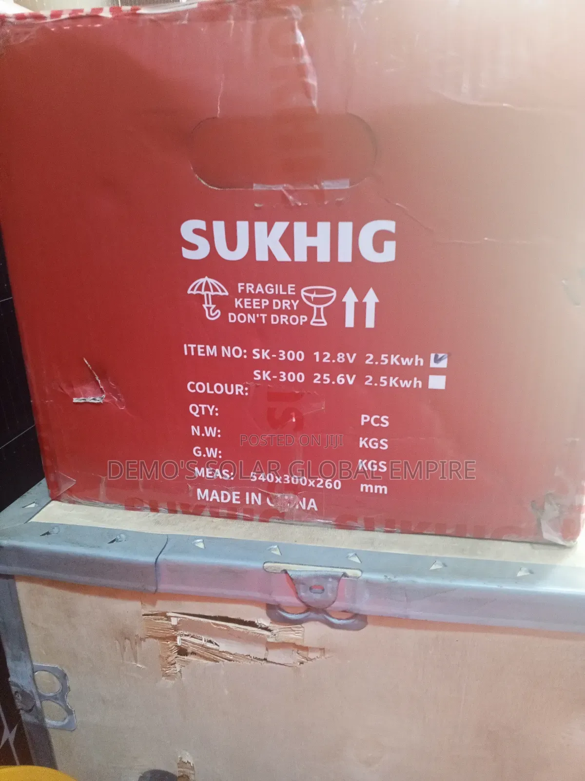 Dry Cell Sukhig Batteries 200ah