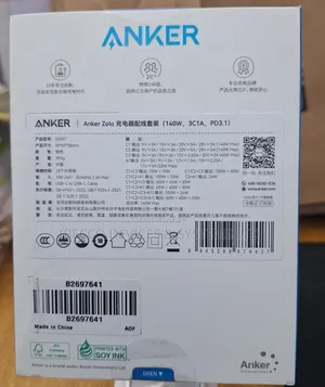 Anker 140w Fast Charging for Four Devices