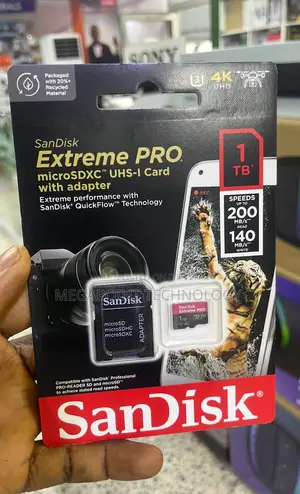 Sandisk 1tb Extreme Pro 200mbps Micro Sd Card