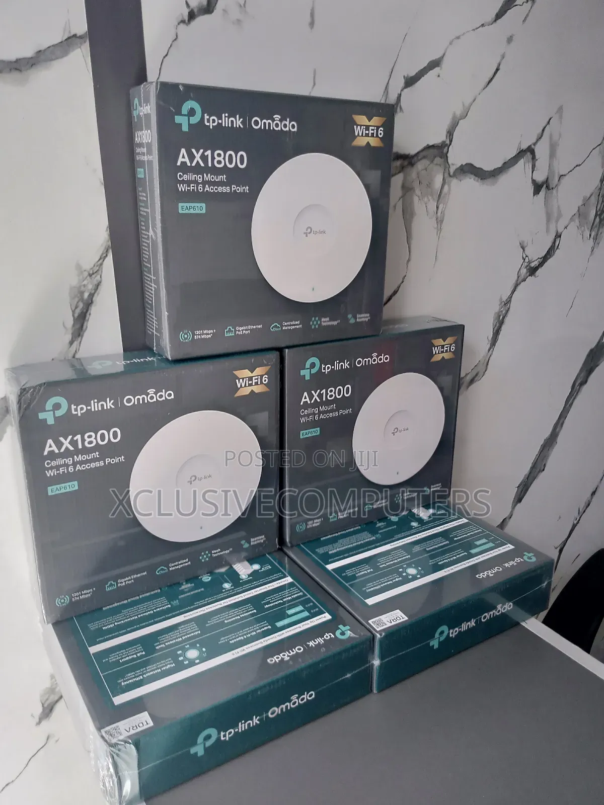 Tp-Link Omada Ax1800 Ceiling Mount Wifi 6 Access Point