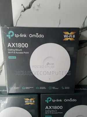 Tp-Link Omada Ax1800 Ceiling Mount Wifi 6 Access Point