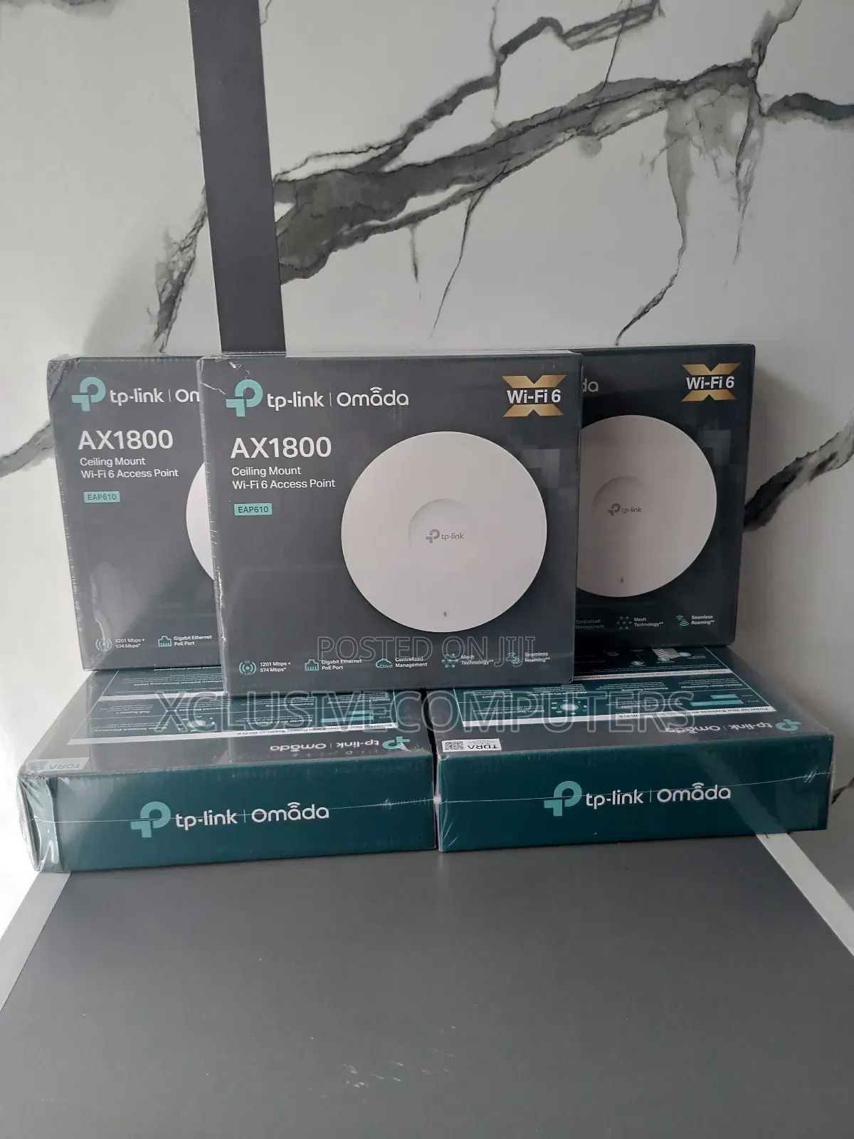 Tp-Link Omada Ax1800 Ceiling Mount Wifi 6 Access Point