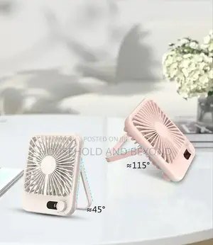 Rechargeable Handheld Usb Table Fan