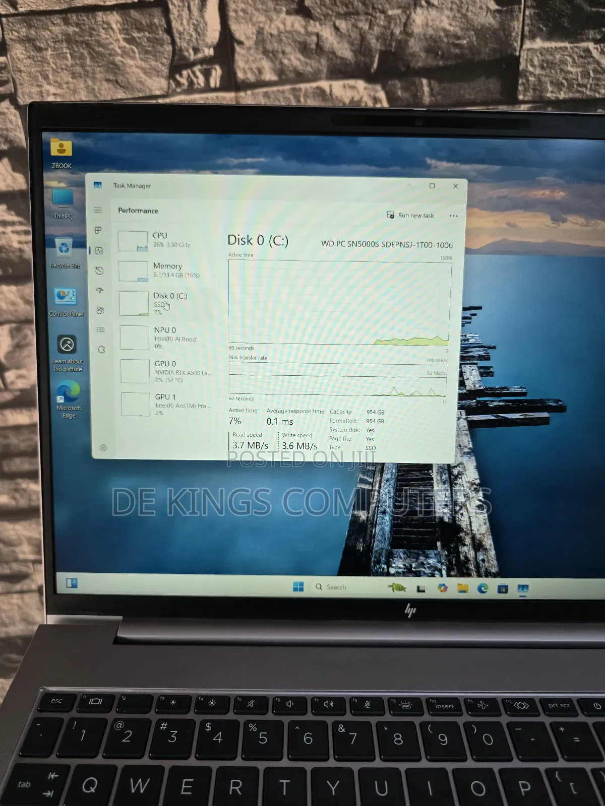 Laptop HP 32GB Intel Core Ultra 7 SSD 1T