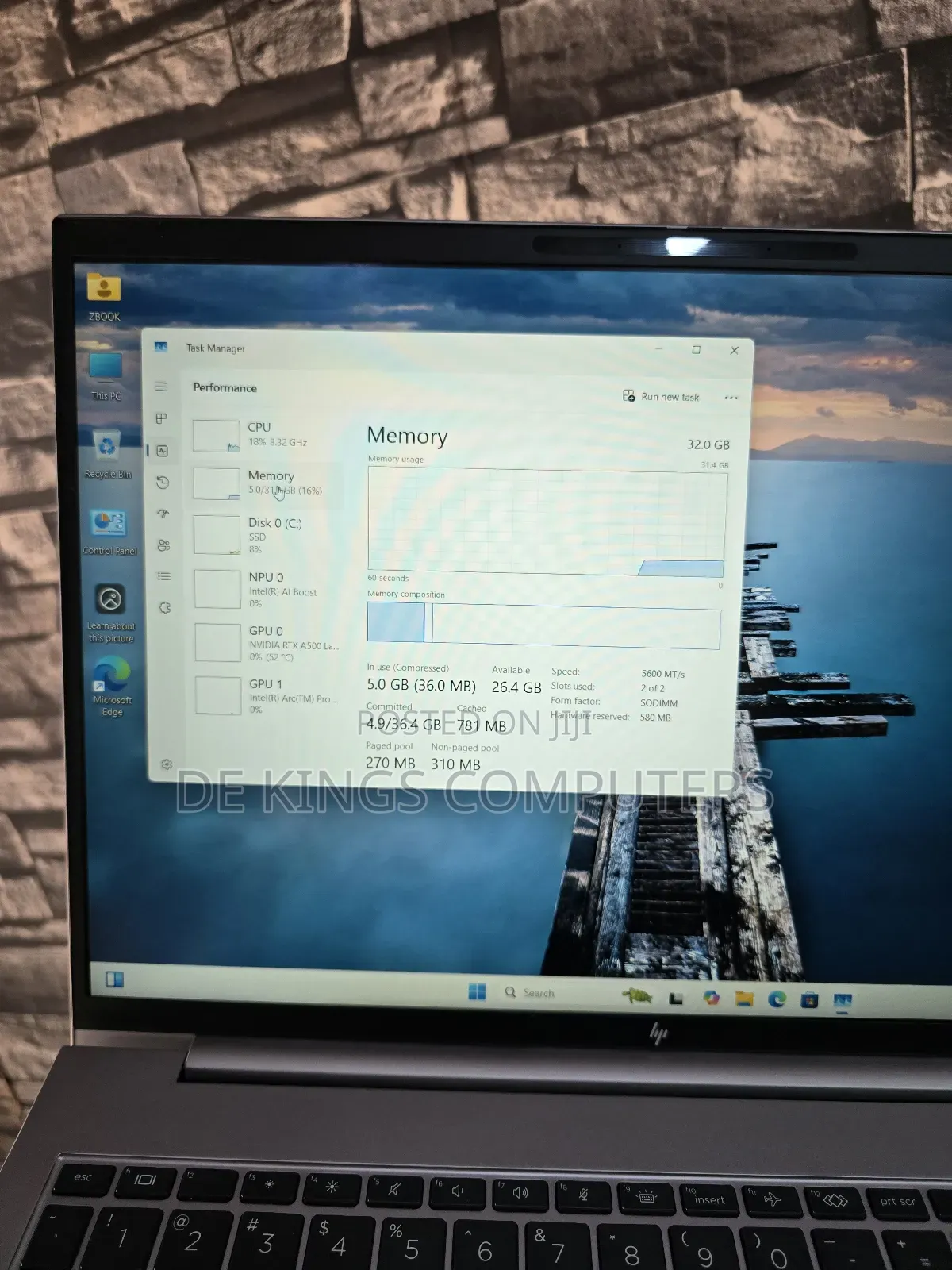 Laptop HP 32GB Intel Core Ultra 7 SSD 1T