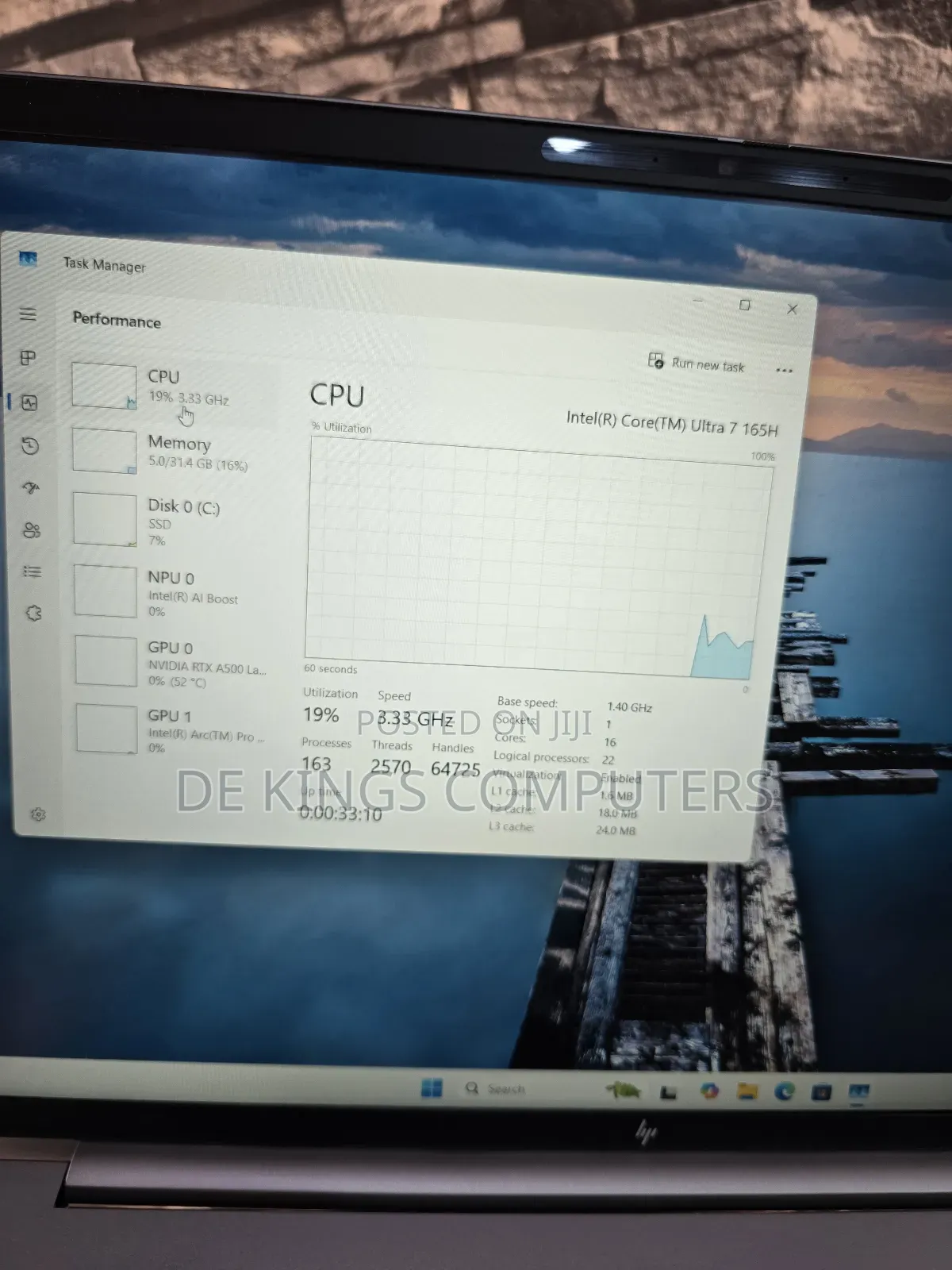Laptop HP 32GB Intel Core Ultra 7 SSD 1T