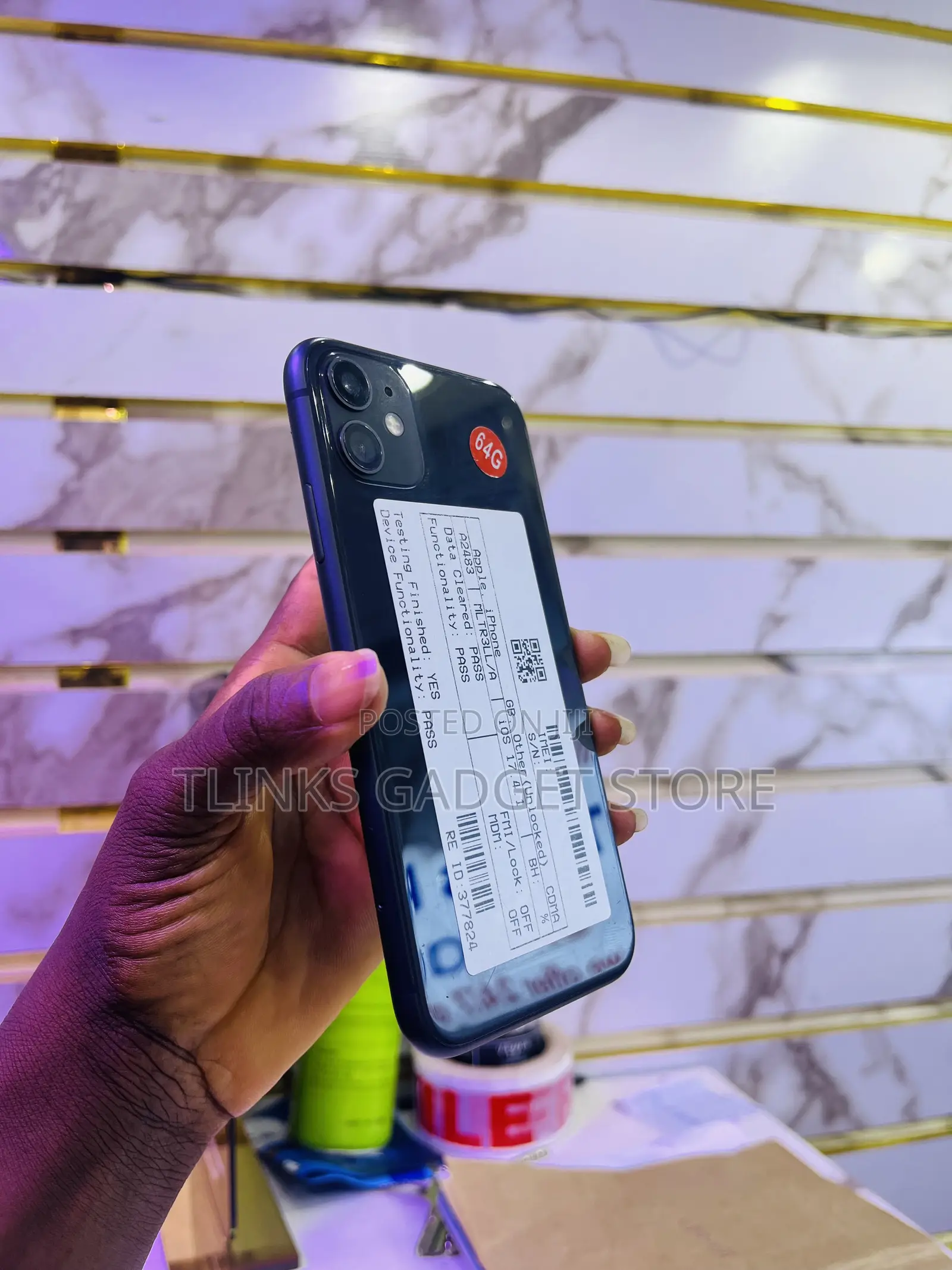 Apple iPhone 11 64 GB Black