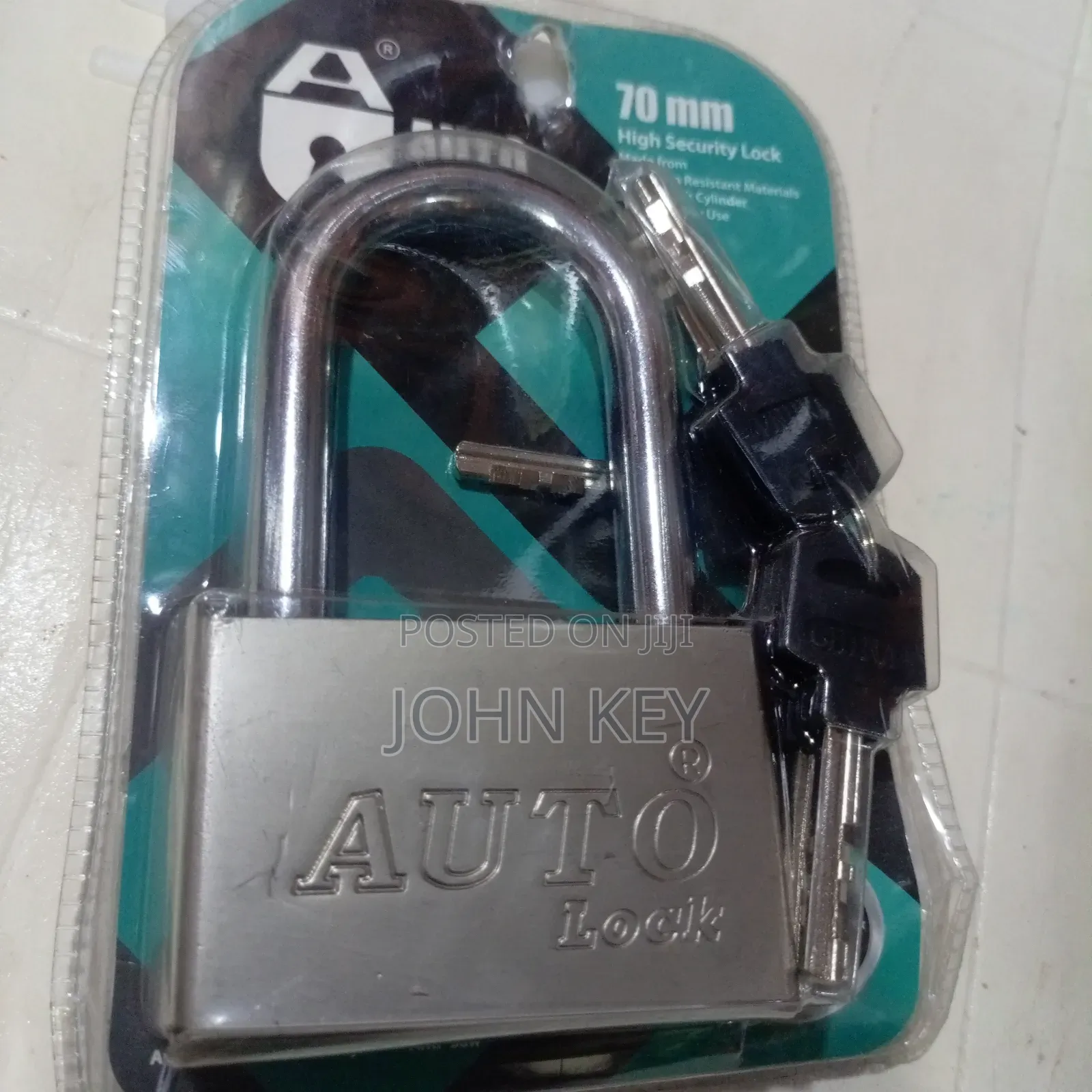 Auto Green Padlock
