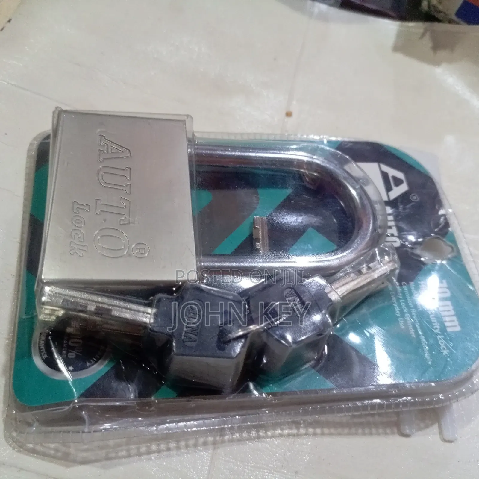 Auto Green Padlock
