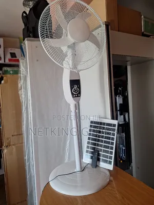 Solar Rechargeable Fan