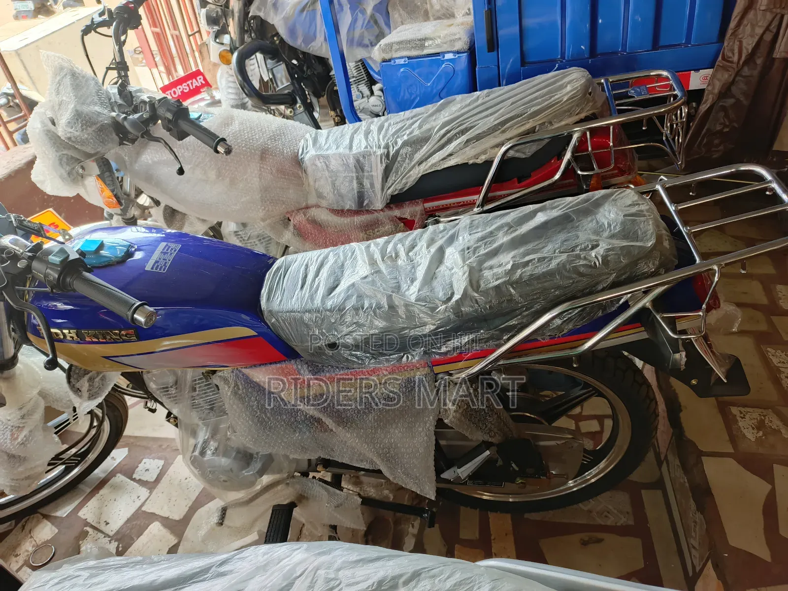 New Motorcycle 2023 Blue