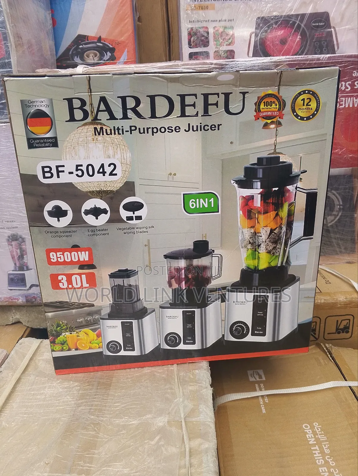 Bardefu Multi Purpose Juicer 6in1 Function