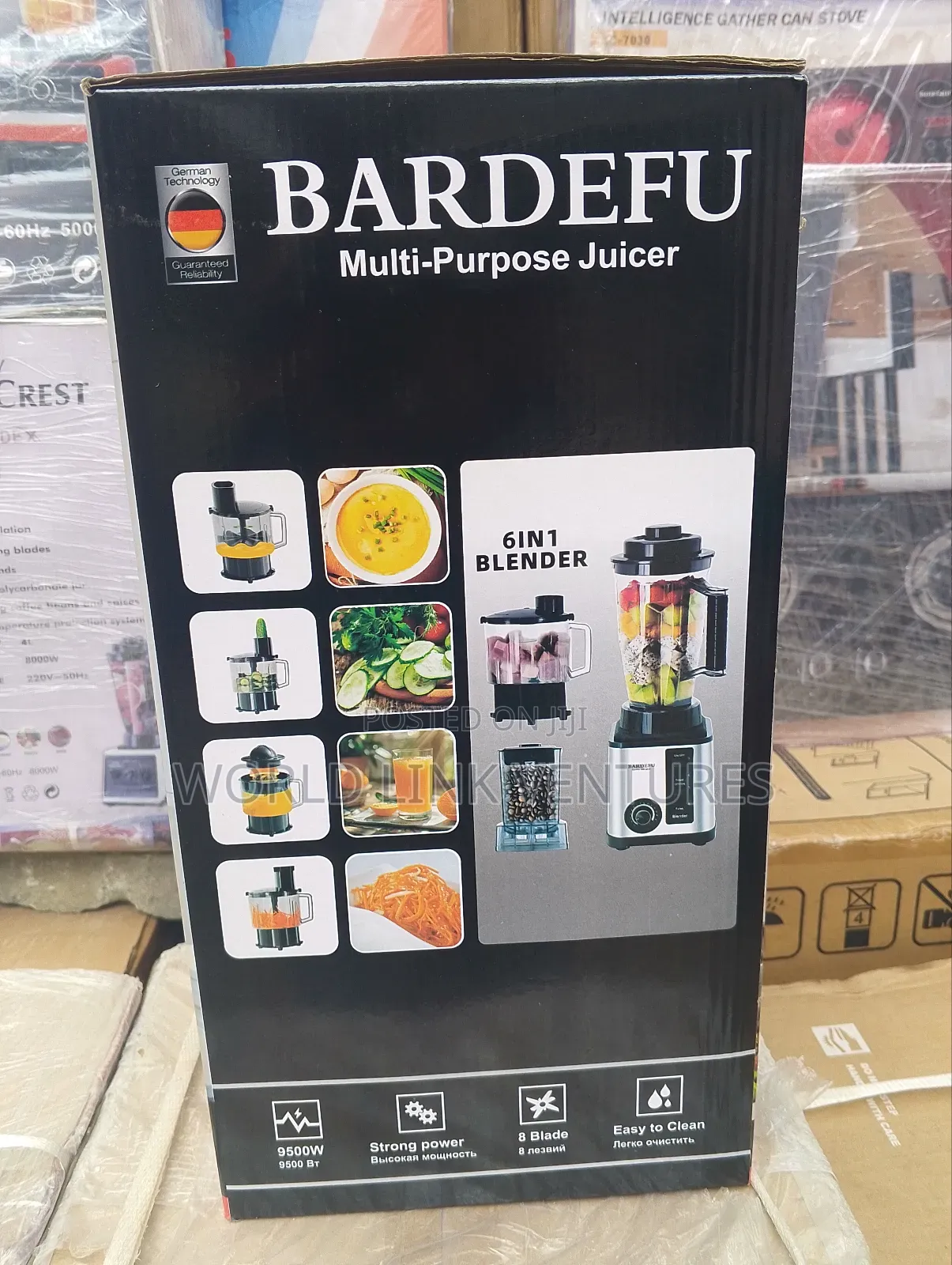 Bardefu Multi Purpose Juicer 6in1 Function