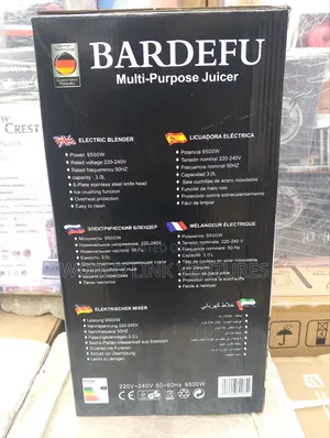 Bardefu Multi Purpose Juicer 6in1 Function
